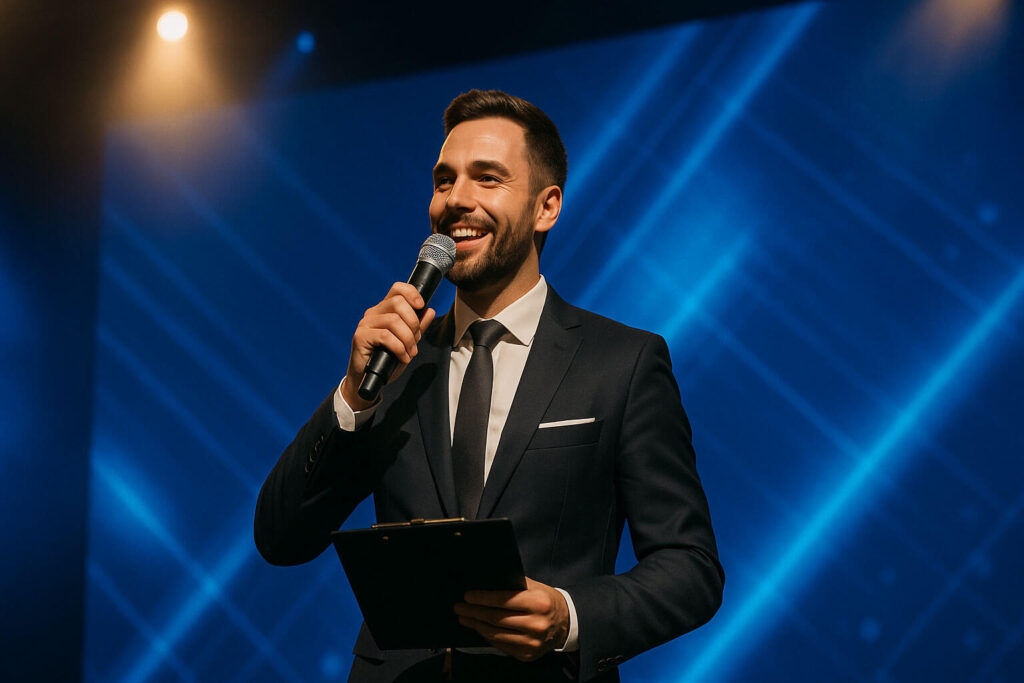 master of ceremonies