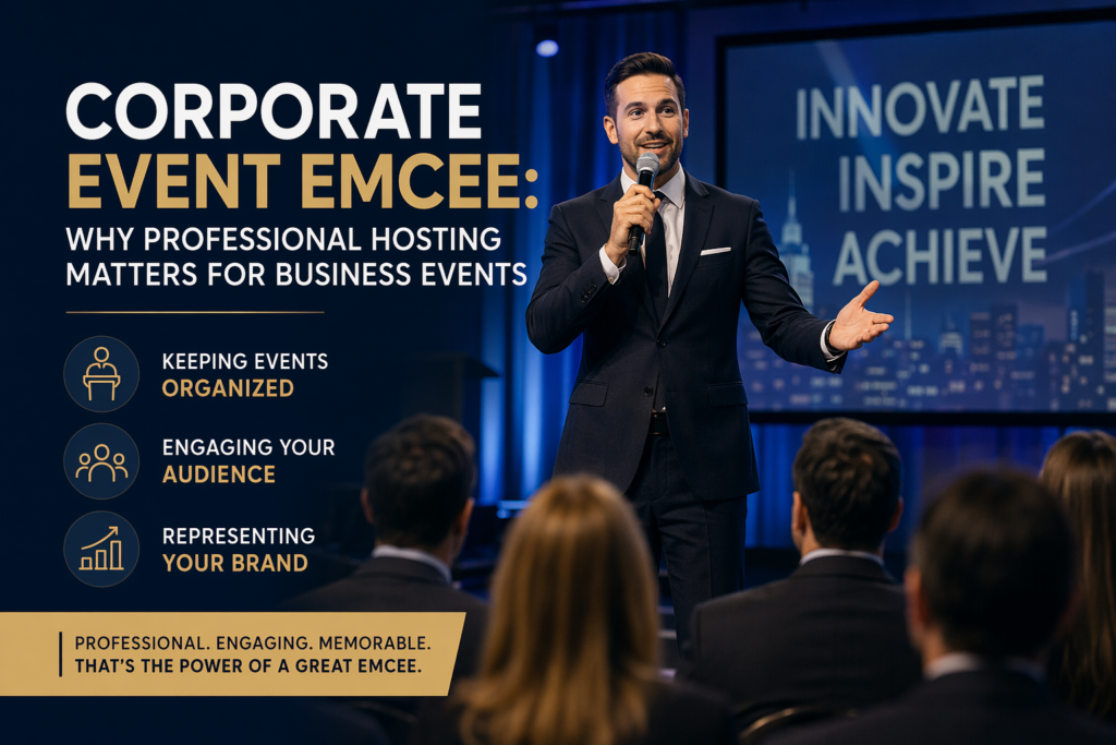 corporate event emcee