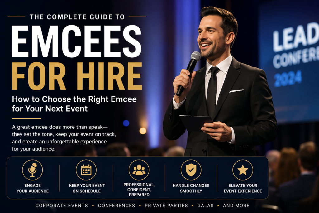 emcees for hire