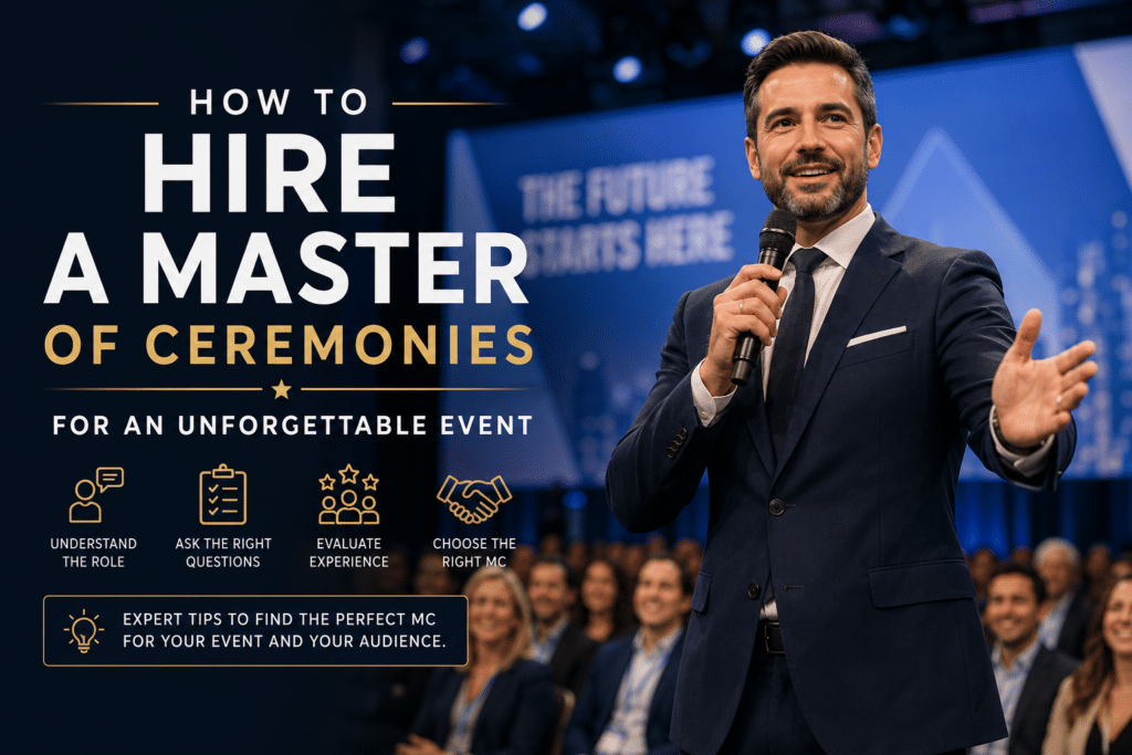 hire a master of ceremonies