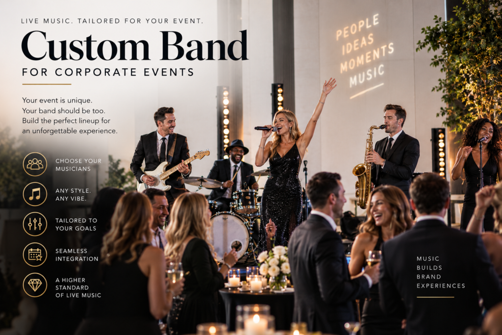 custom band for corporate events